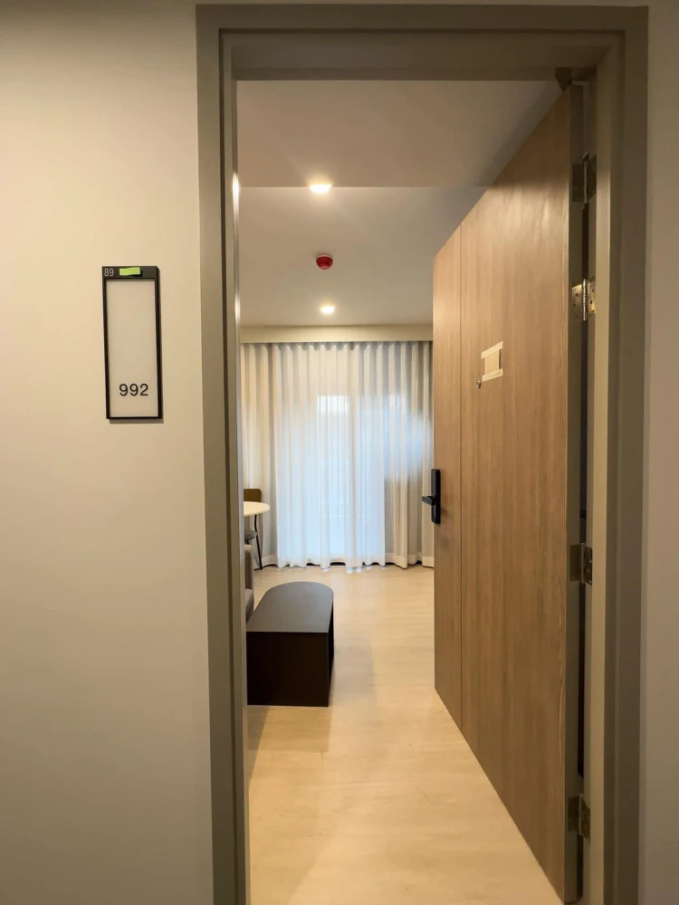 For rent: Nue Core Khu Khot Station, 8th floor, garden view, fully furnished, book now!