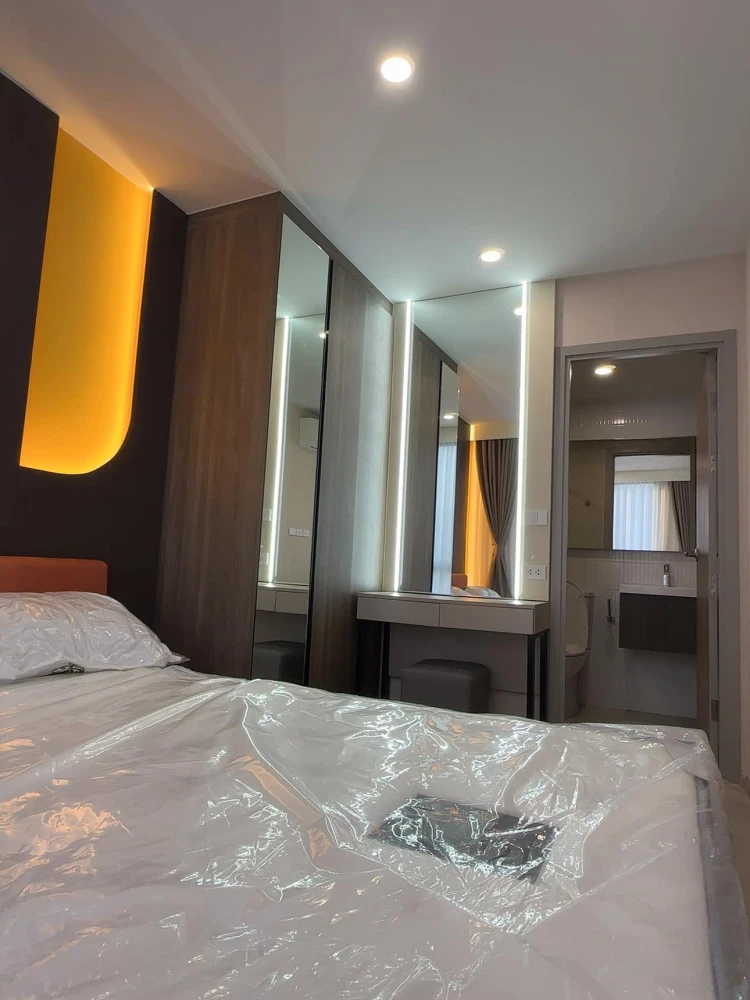 For rent: Nue Core Khu Khot Station, 8th floor, garden view, fully furnished, book now!