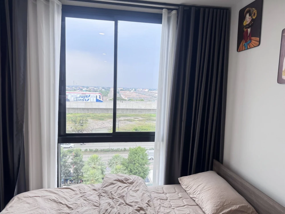 For rent: Nue Core Khu Khot Station, a nice room on the 8th floor, good location, convenient transportation, fully furnished, hurry and reserve now!