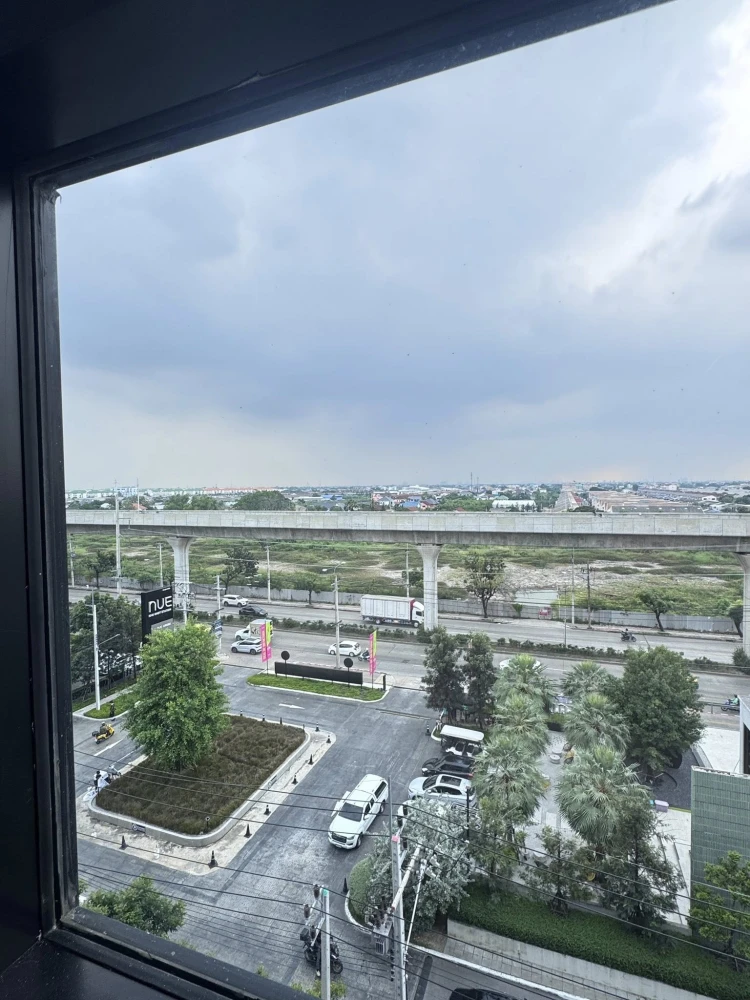 For rent: Nue Core Khu Khot Station, a nice room on the 8th floor, good location, convenient transportation, fully furnished, hurry and reserve now!