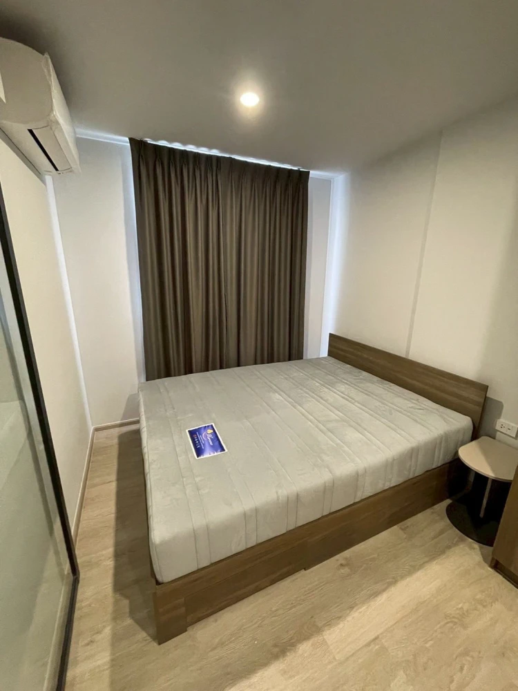 For rent: Nue Core Khu Khot Station studio apartment with high-quality built-in furniture and unobstructed view. Book now!