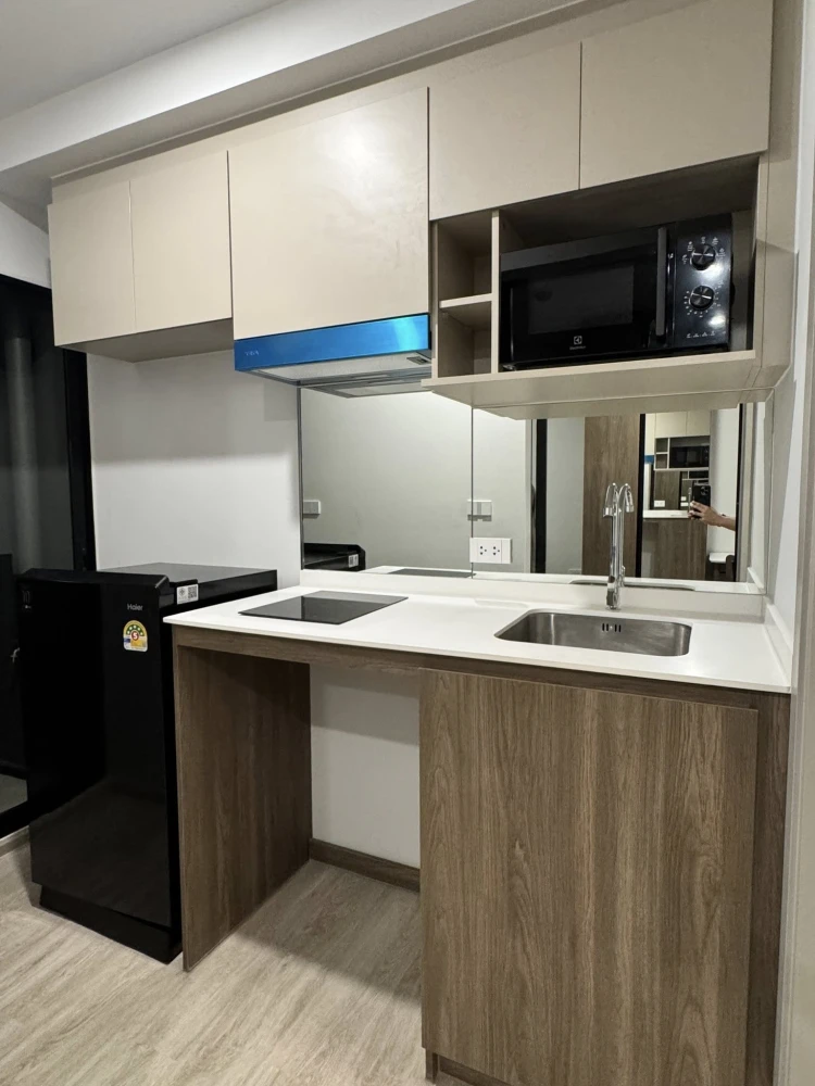 For rent: Nue Core Khu Khot Station, fully furnished room, ready to move in, just bring your bag, hurry!