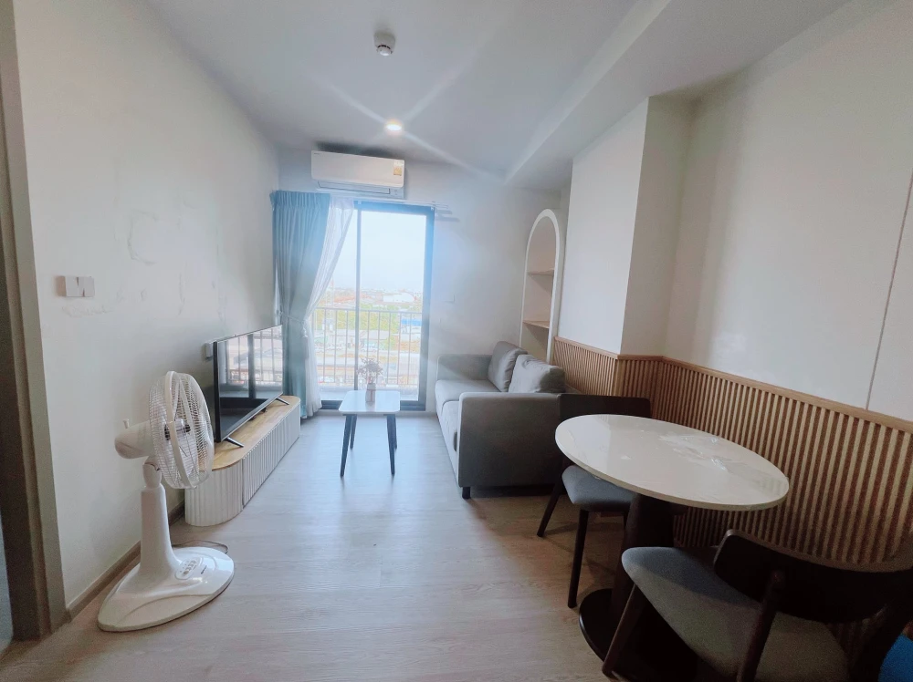 For rent: Nue Cross Khu Khot Station, 1 bedroom, 1 bathroom, unobstructed view, fully furnished. Book now!