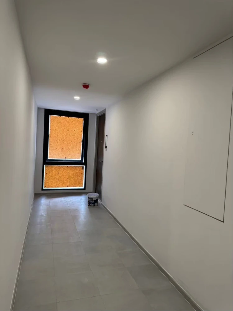 For rent: Nue Cross Khu Khot Station, 3rd floor, corner room, nice room, fully furnished, reserve now, hurry!