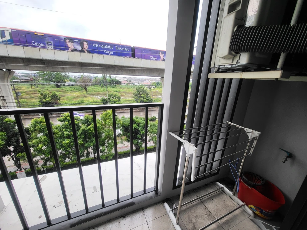 For rent: Nue Cross Khu Khot Station, 4th floor, fully furnished, nice room, reserve now, hurry!