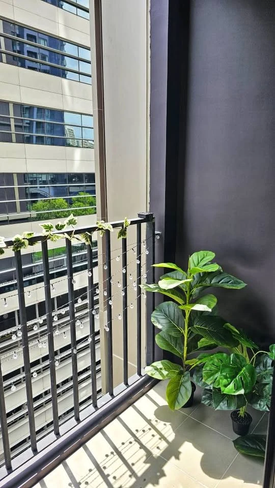 For rent: Nue District R9, beautifully decorated room with a cool theme, fully furnished. Don't miss out on this great deal.
