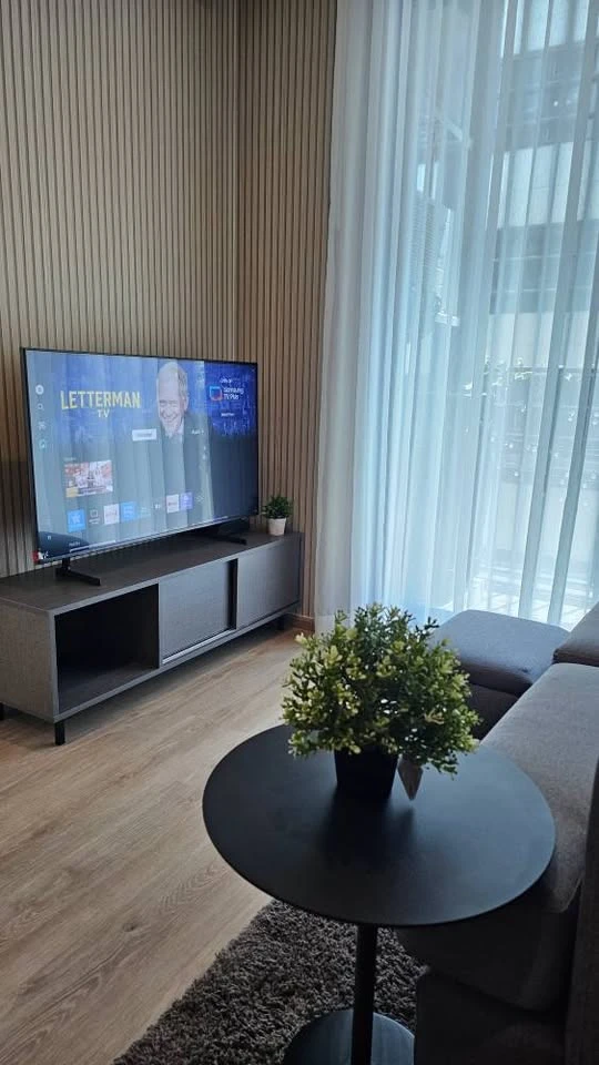 For rent: Nue District R9, beautifully decorated room with a cool theme, fully furnished. Don't miss out on this great deal.