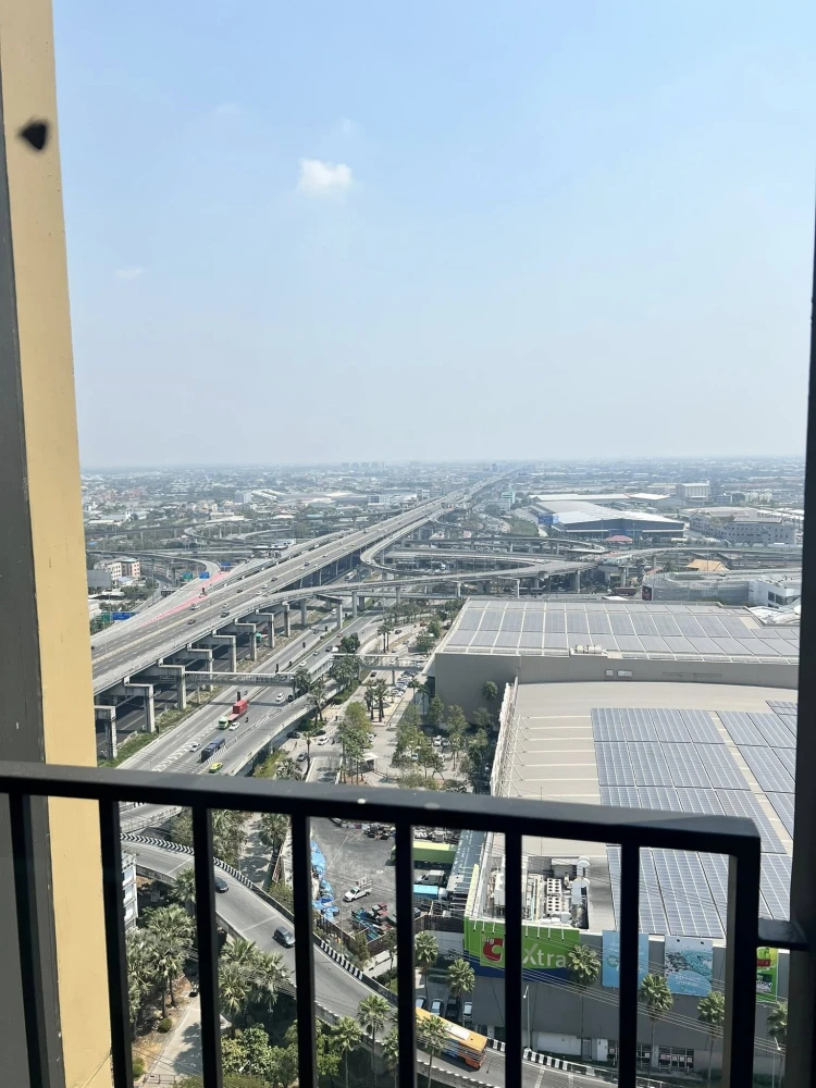 For rent: Nue Mega plus bangna, 27th floor, Mega Bangna view, no buildings blocking the view, great price, hurry and reserve now.