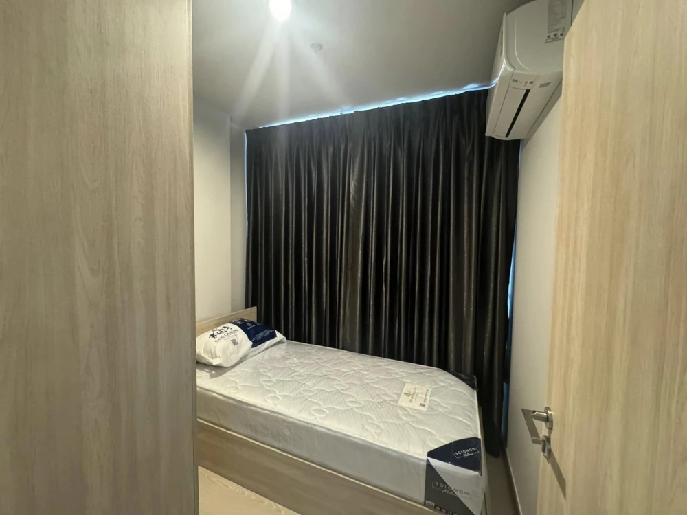 For rent: NUE Mega Plus Bangna, high floor, good location, 2 bedrooms, fully furnished, hurry and reserve before you miss out.