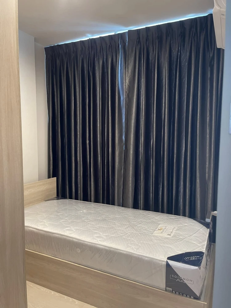 For rent: NUE Mega Plus Bangna, high floor, good location, 2 bedrooms, fully furnished, hurry and reserve before you miss out.