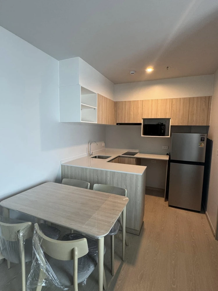 For rent: NUE Mega Plus Bangna, high floor, good location, 2 bedrooms, fully furnished, hurry and reserve before you miss out.