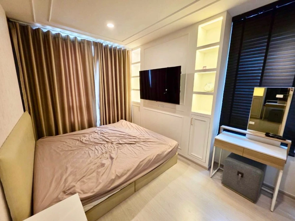 For rent: Nue Noble Chaengwattana, 11th floor, spacious room, fully furnished, ready to move in. Reserve now!