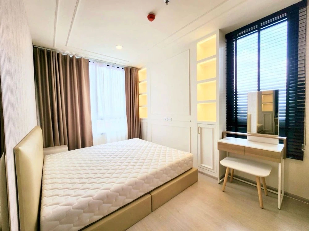 For rent: Nue Noble Chaengwattana, 11th floor, spacious room, fully furnished, ready to move in. Reserve now!