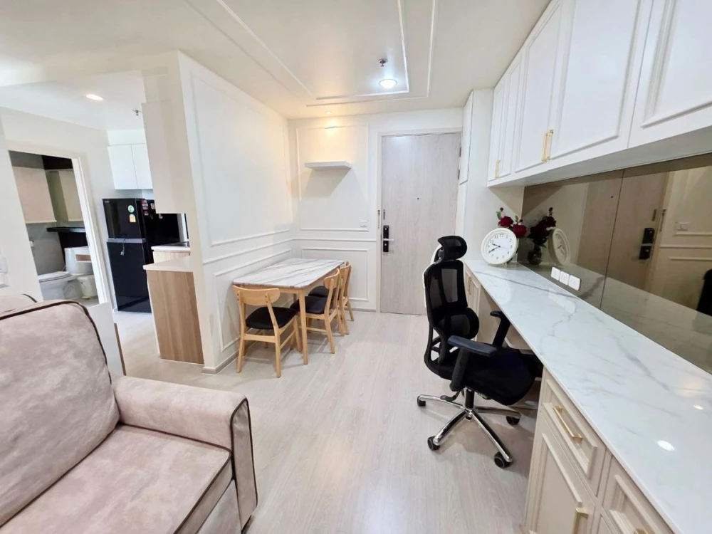 For rent: Nue Noble Chaengwattana, 11th floor, spacious room, fully furnished, ready to move in. Reserve now!