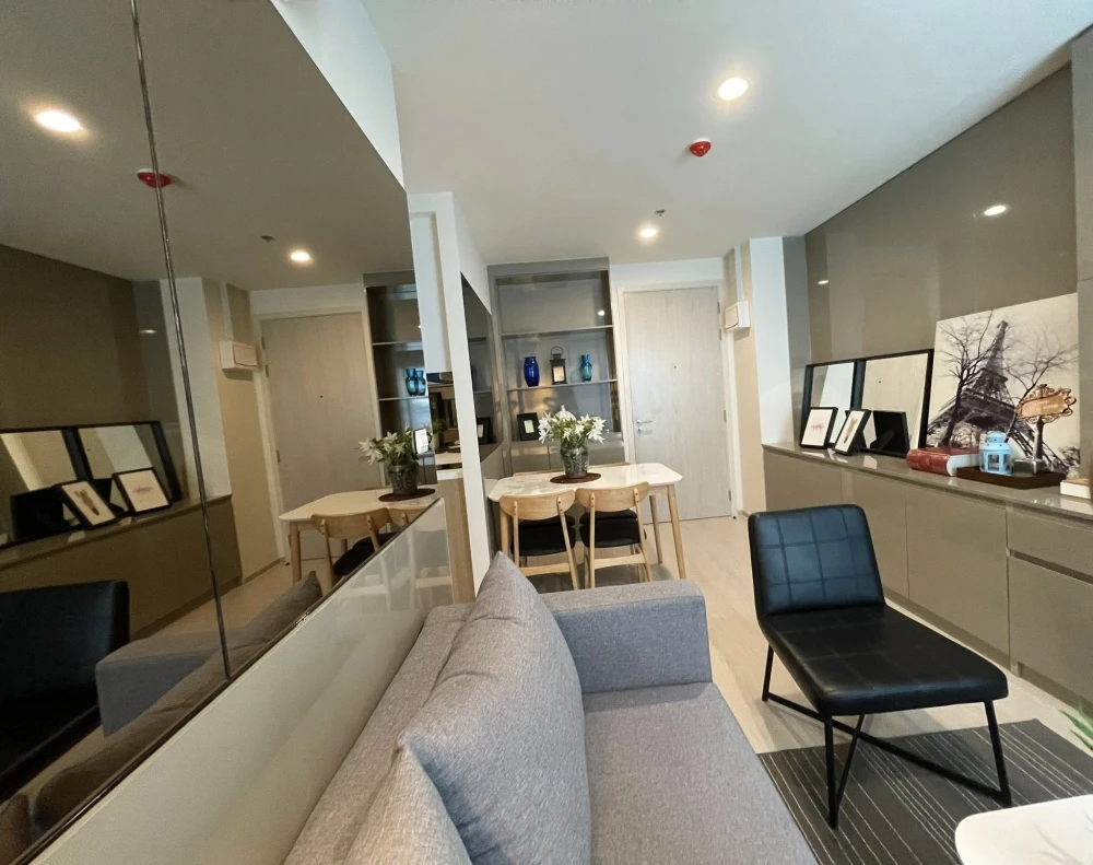 For rent Nue Noble Chaengwattana, a nice room, full facilities, hurry and book before you miss out++