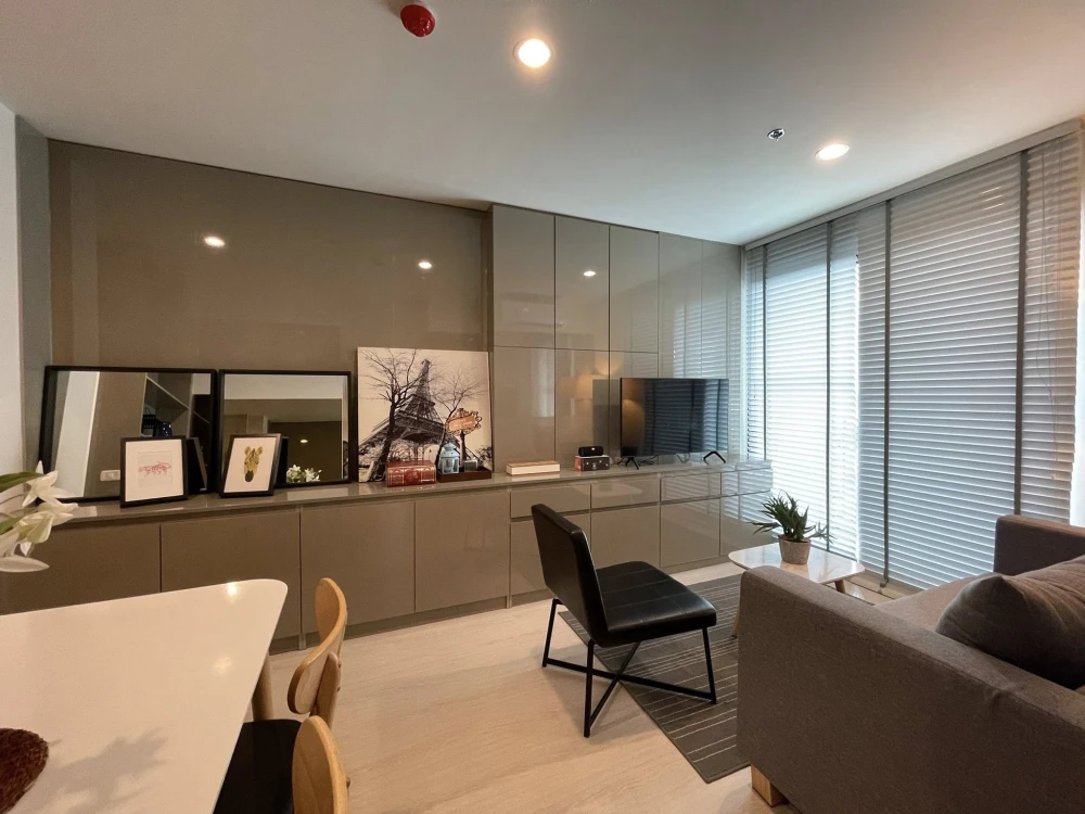 For rent Nue Noble Chaengwattana, a nice room, full facilities, hurry and book before you miss out++