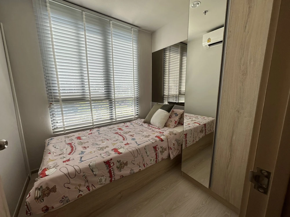 For Rent: Nue Noble Ngamwongwan. Good news for those waiting for a beautiful 2-bedroom, 1-bathroom unit with built-in furniture and complete appliance