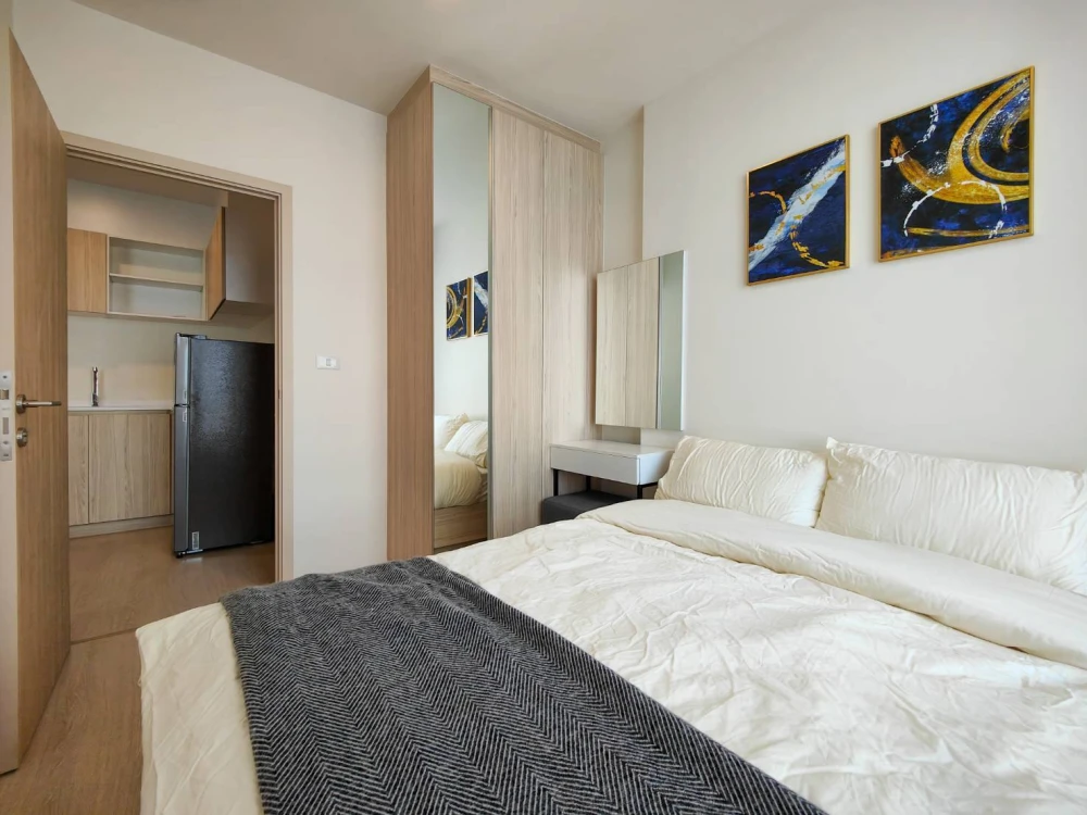 For rent: Nue Noble Ratchada-Ladprao, spacious room, comfortable, nice to live in, high floor, fully furnished, book now before you miss out++