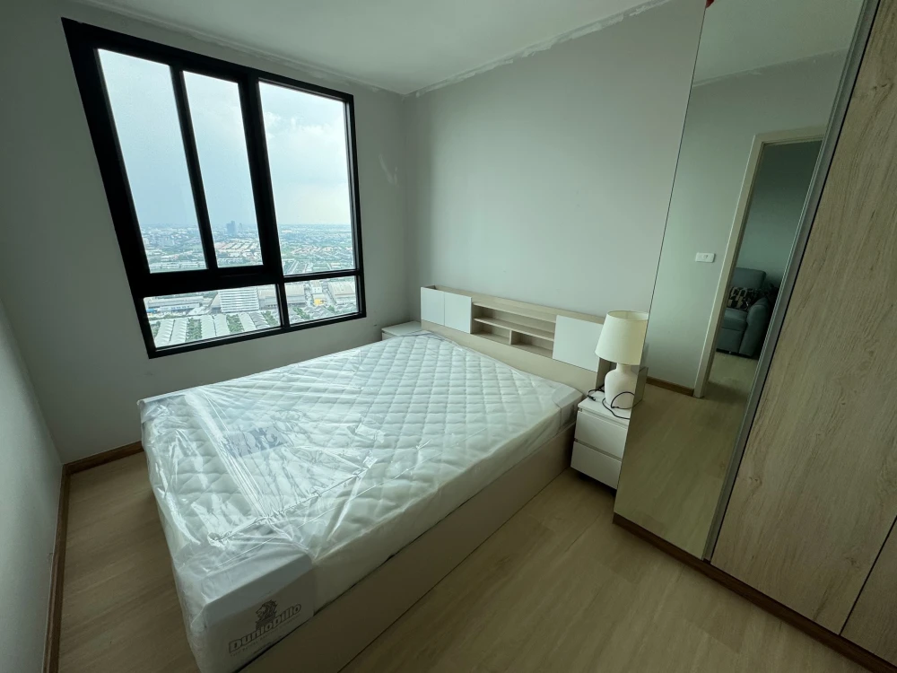 For rent: Nue Noble Srinakarin-Lasalle, 1 bedroom, 1 bathroom, fully furnished, beautiful view from high floor, reserve now!