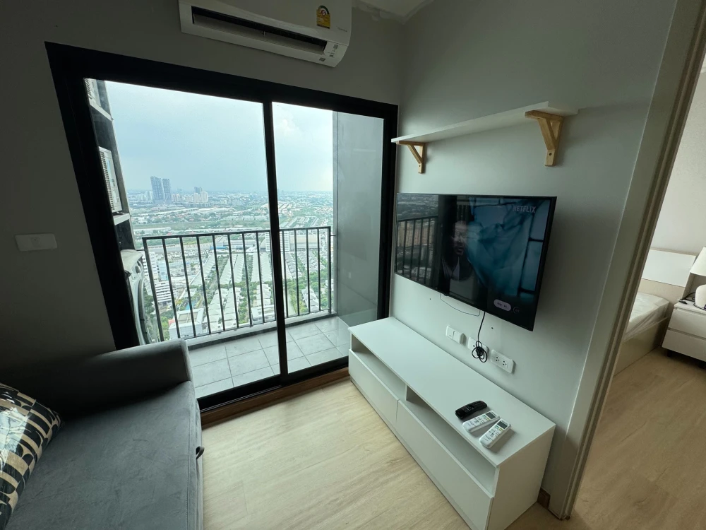For rent: Nue Noble Srinakarin-Lasalle, 1 bedroom, 1 bathroom, fully furnished, beautiful view from high floor, reserve now!