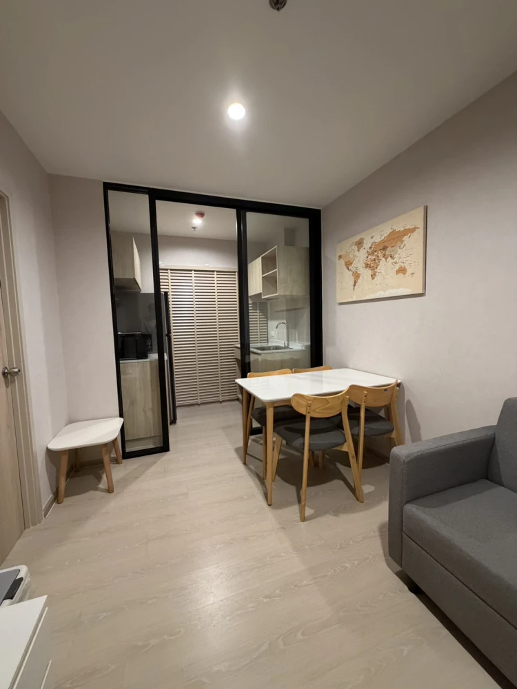 For rent: Nue Noble Srinakarin-Lasalle, 42nd floor, high floor, fully furnished, very livable. Book now!
