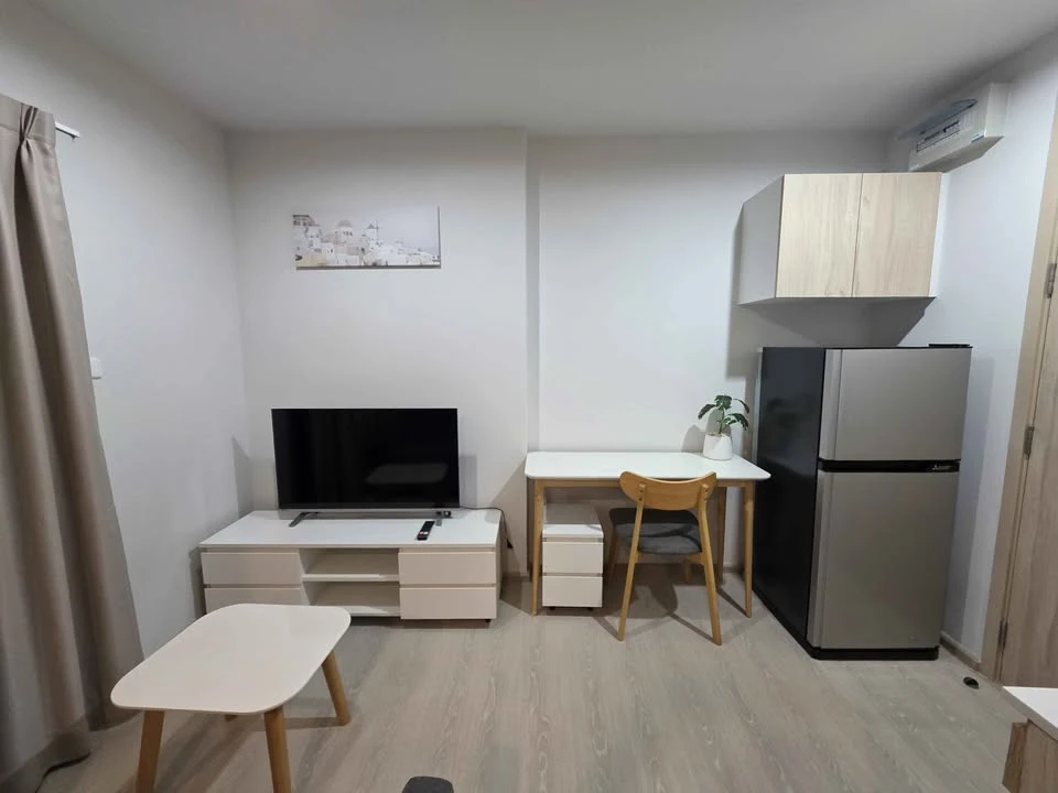For rent, Nue Noble Ngamwongwan, 21st floor, beautiful view, cheap price, convenient, complete here. If you miss it, you will regret it.