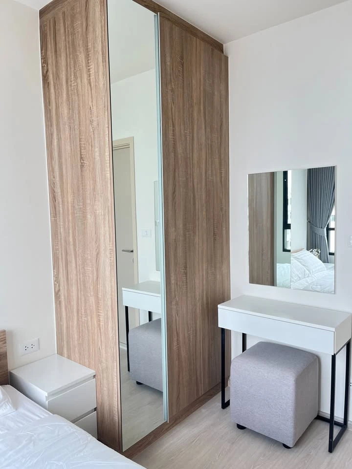 For rent: NUE Noble Fai Chai - Wang Lang, 1 bedroom, 5th floor, fully furnished, ready to move in. You can't miss this opportunity to reserve.