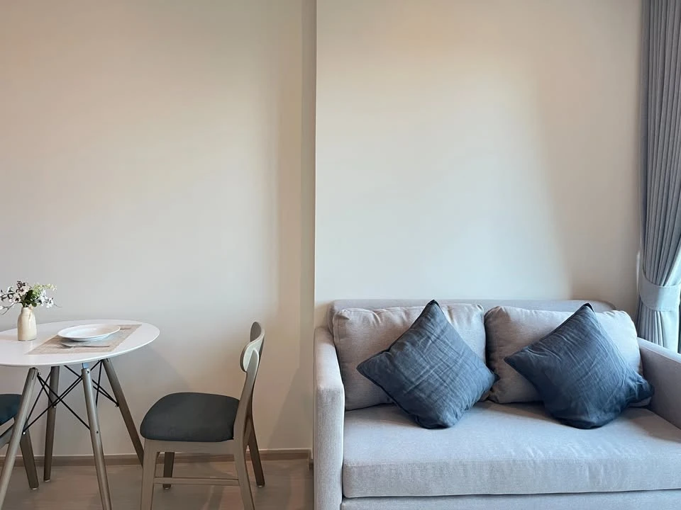 For rent: NUE Noble Fai Chai - Wang Lang, 1 bedroom, 5th floor, fully furnished, ready to move in. You can't miss this opportunity to reserve.