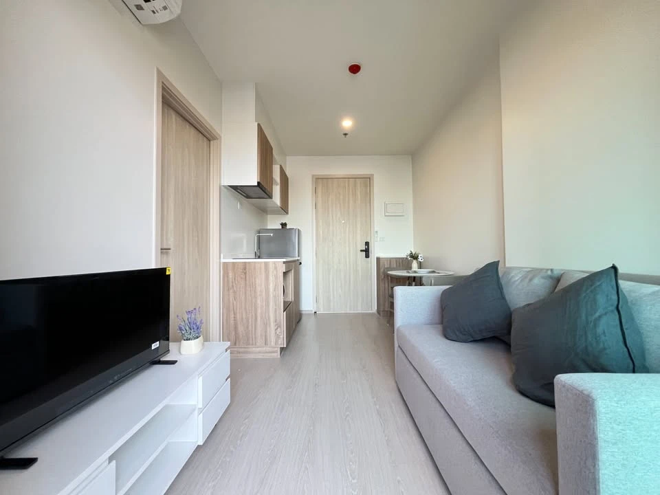 For rent: NUE Noble Fai Chai - Wang Lang, 1 bedroom, 5th floor, fully furnished, ready to move in. You can't miss this opportunity to reserve.
