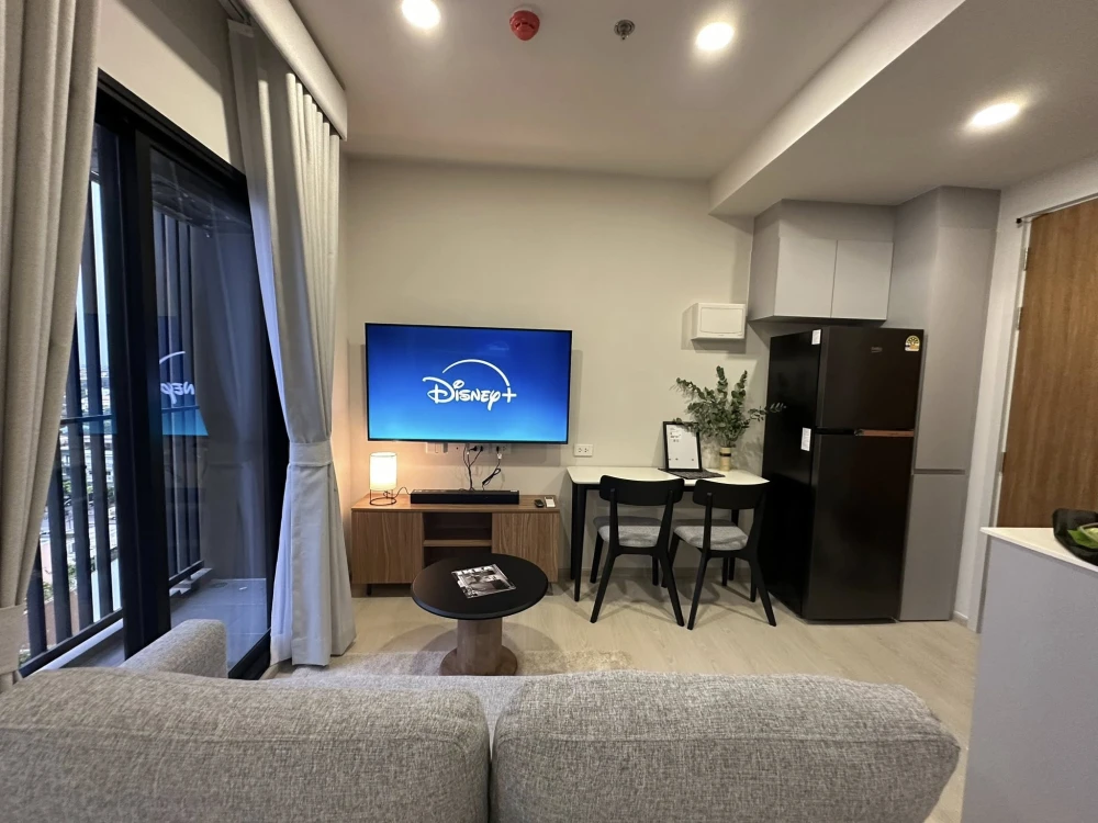 For rent: Nue Riverest Ratchaburana, 9th floor, fully furnished, very livable. Book now!