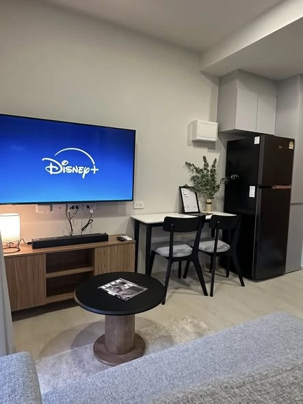 For rent: Nue Riverest Ratchaburana, 9th floor, fully furnished, very livable. Book now!