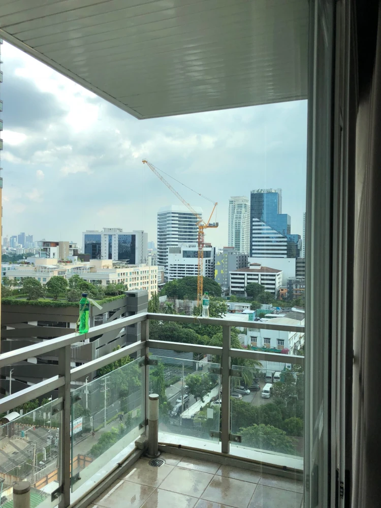 For rent: Nusasiri Grand Condo. Spacious and comfortable room with ample living space. Just bring your luggage and move in!