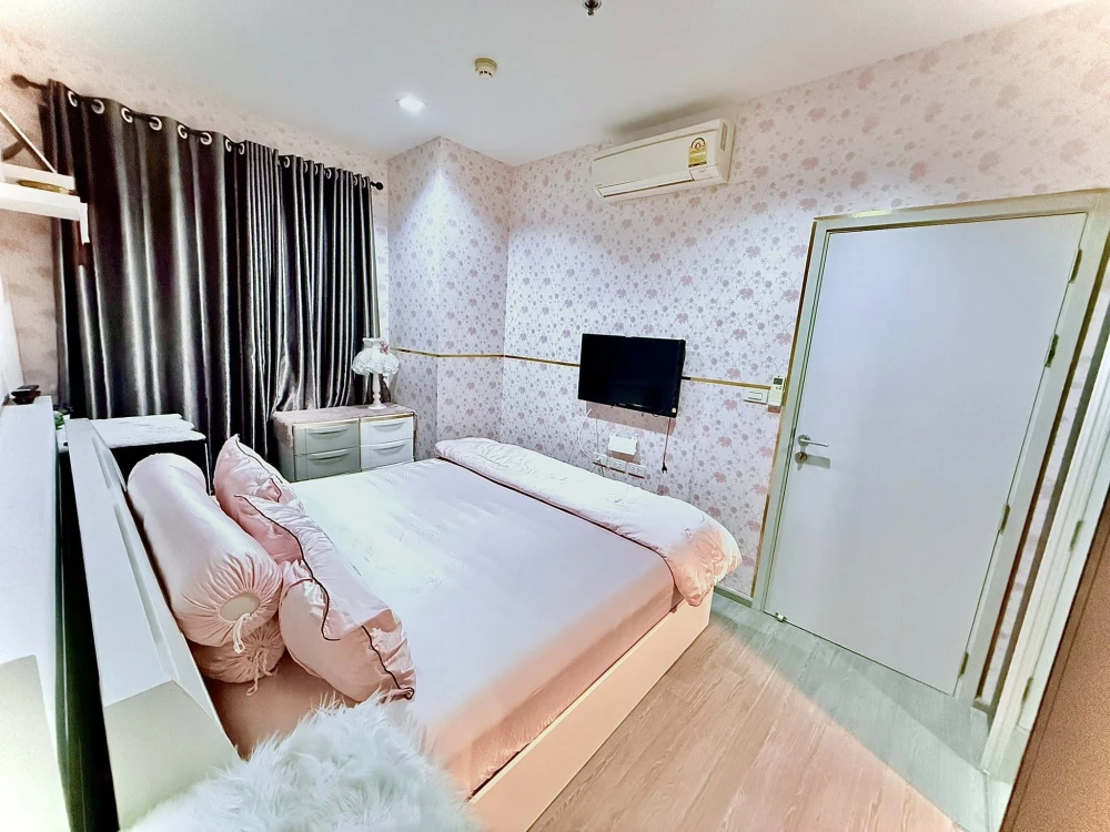 ให้เช่า Nye By Sansiri 1 ห้องนอน 1 ห้องน้ำ ตกแต่งเรียบหรูดูแพง ติดวอลเปเปอร์อย่างดี วิวสวย จองเลย