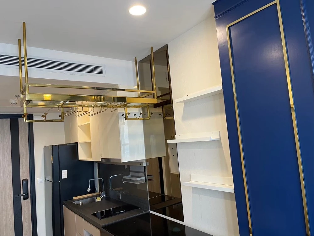 For rent: Oka Haus Sukhumvit 36, 19th floor, nice room, fully furnished, reserve now, don't miss out, hurry!