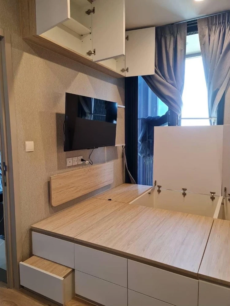 For rent: Oka Haus Sukhumvit 36, 19th floor, nice room, fully furnished, reserve now, don't miss out, hurry!
