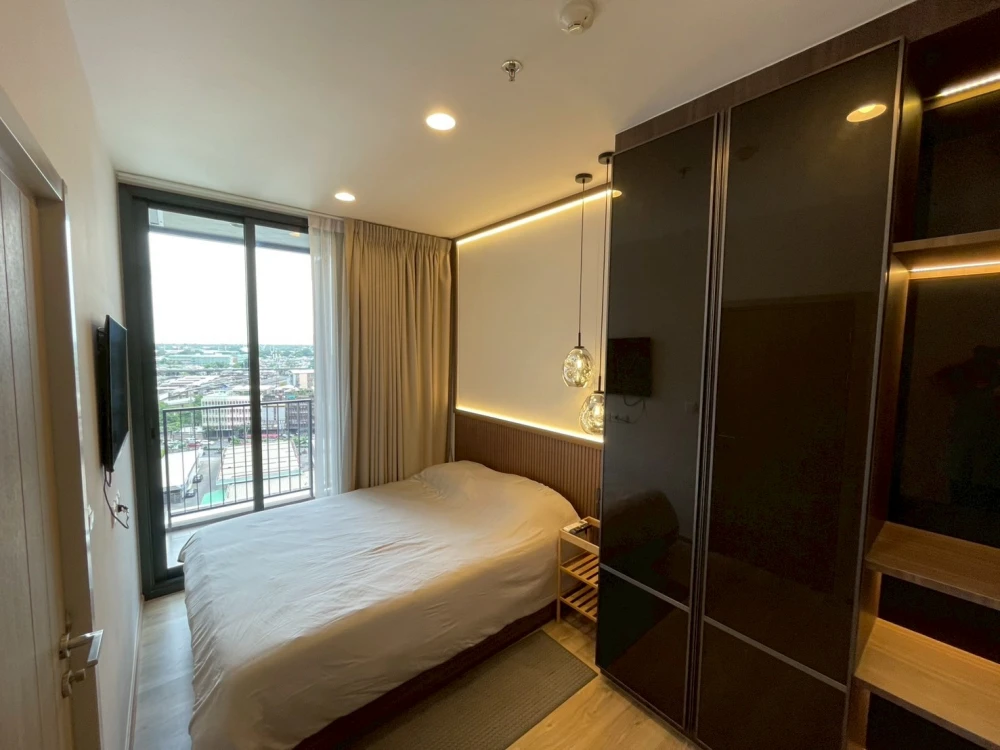ให้เช่า Oka Haus Sukhumvit 36 ห้องน่าอยู่ ตกแต่งคุมโทน เฟอร์นิเจอร์ครบครัน มองเห็นวิวเมืองสวย จองเลย