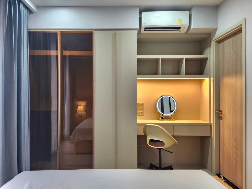 [ให้เช่า] One 9 Five Asoke - Rama 9 | ห้องสวย บิวท์อินพรีเมียมทั้งห้อง ชั้นสูง วิว Central Rama 9 (เลี้ยงแมวได้ระบบปิด) 🐱✨