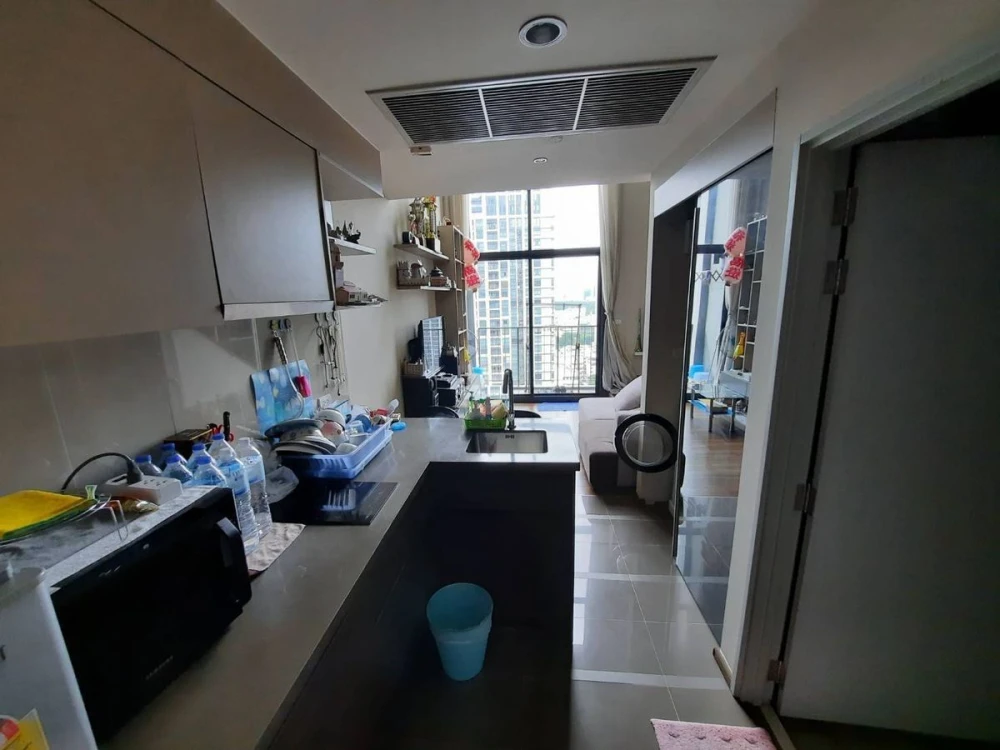 For rent Onyx Phahonyothin, 23rd floor, Duplex Room, fully furnished, ready to move in. Reserve now, don't miss out.
