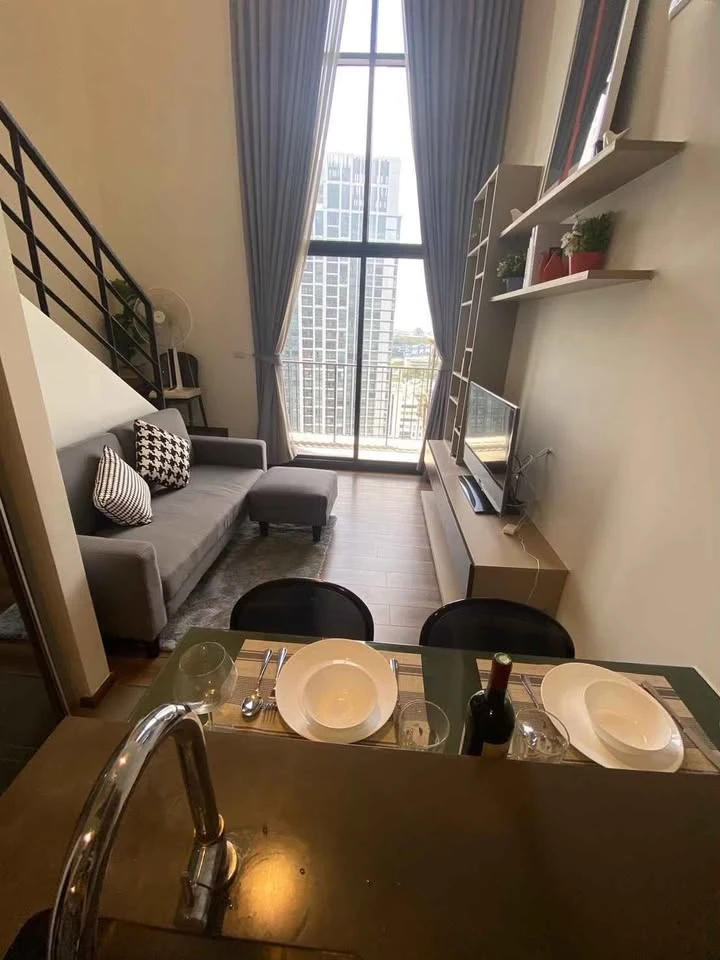 For rent Onyx Phahonyothin, ready to move in, high floor, spacious room, reserve now.