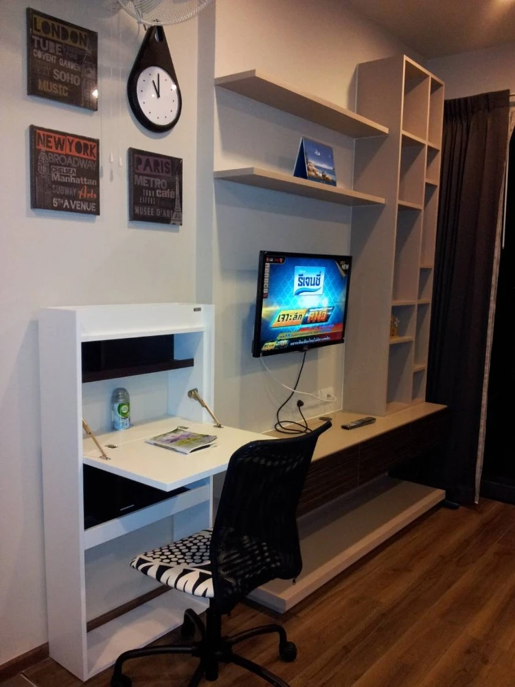 For rent: Onyx Phahonyothin, fully furnished room, ready to move in. Interested? Hurry and reserve now!