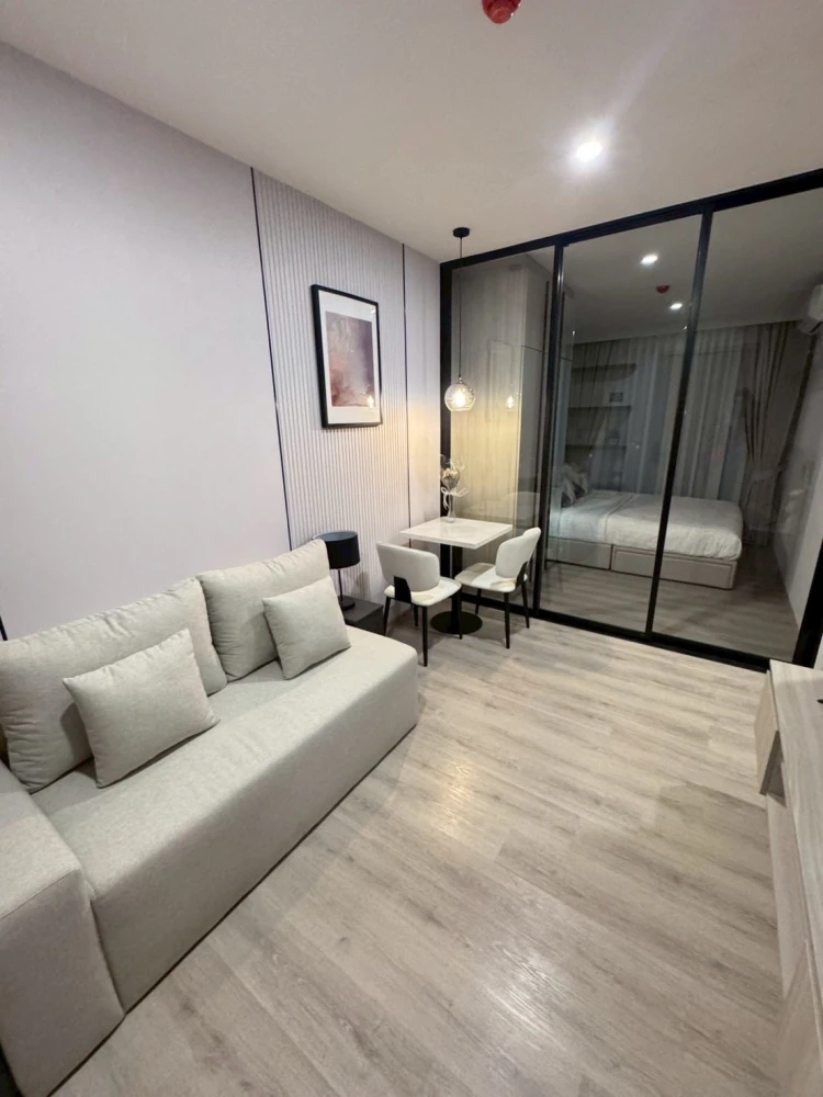 Condo for rent at Origin Place Bangna. Nice room, fully furnished, and equipped with appliances. Book now!