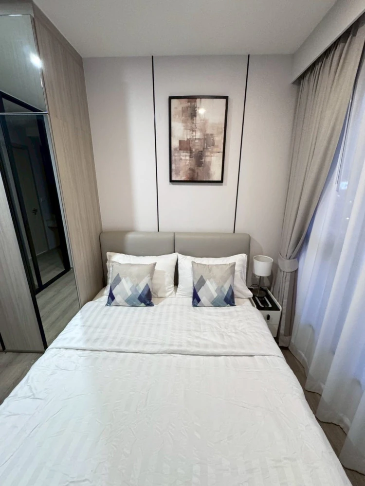 Condo for rent at Origin Place Bangna. Nice room, fully furnished, and equipped with appliances. Book now!