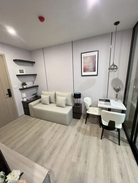 Condo for rent at Origin Place Bangna. Nice room, fully furnished, and equipped with appliances. Book now!
