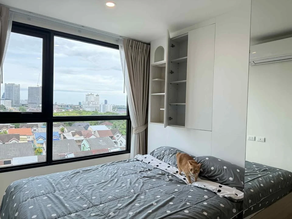 For rent: Origin Play Sri Udom Station, 1 bedroom, 1 bathroom, built-in furniture, fully equipped, reserve now!