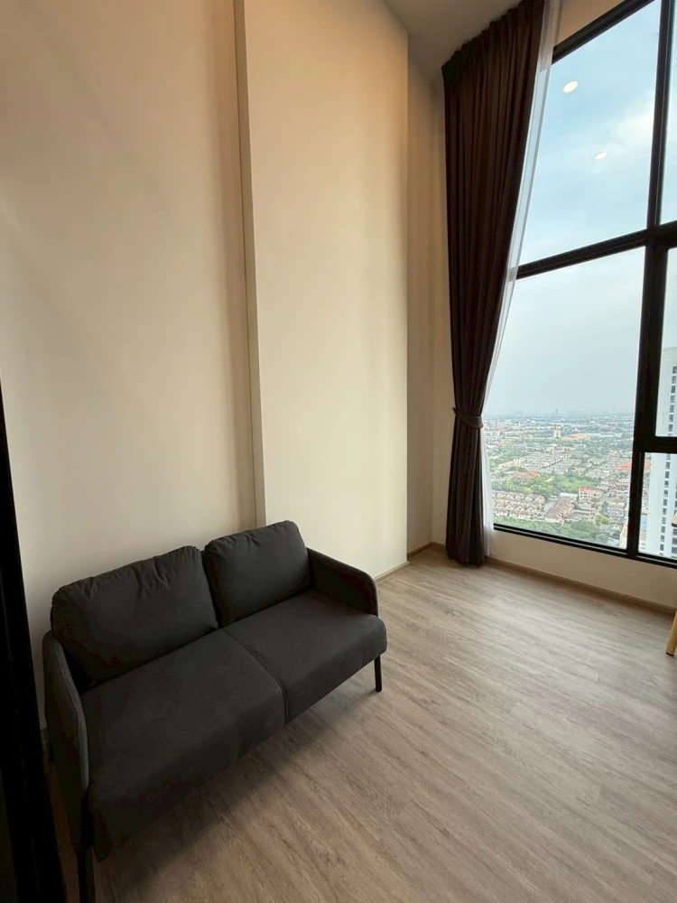 For rent: Origin Plug & Play Nonthaburi Station, 26th floor, good view, ready to move in. If you don't book, you'll really miss out.