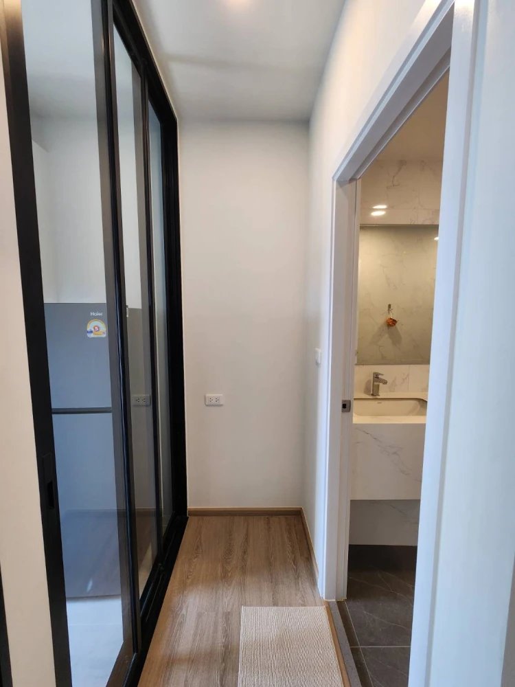 For rent: Origin Plug & Play Nonthaburi Station, high floor unit, ready to move in. Fully furnished with all amenities. Just bring your suitcase! Book