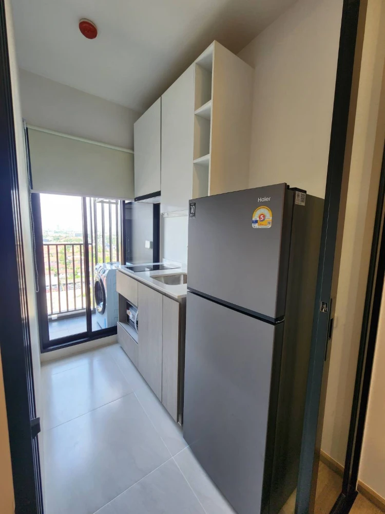 For rent: Origin Plug & Play Nonthaburi Station, high floor unit, ready to move in. Fully furnished with all amenities. Just bring your suitcase! Book