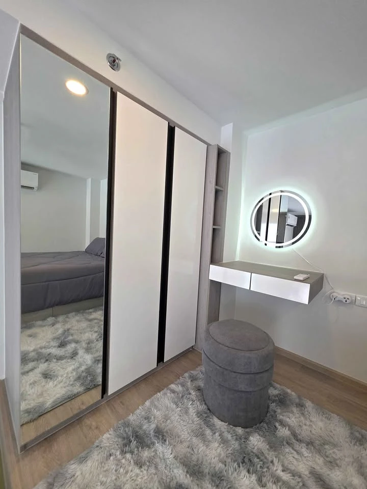 For rent: Origin Plug & Play Nonthaburi Station studio apartment. Fully furnished and ready to move in. Spacious. Book now!