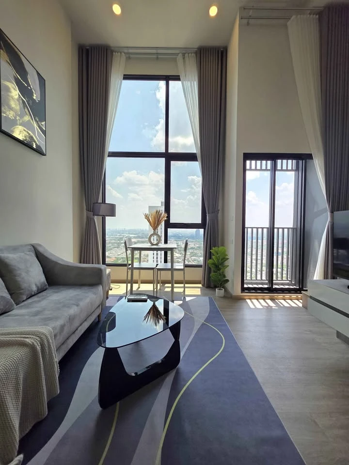For rent: Origin Plug & Play Nonthaburi Station studio apartment. Fully furnished and ready to move in. Spacious. Book now!