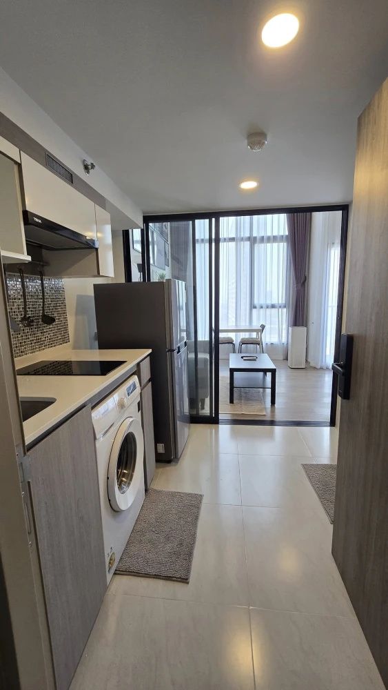 ให้เช่า Origin Plug & Play Nonthaburi Station ห้องแบบ Duo Space แต่งครบ น่าอยู่ จองเลย